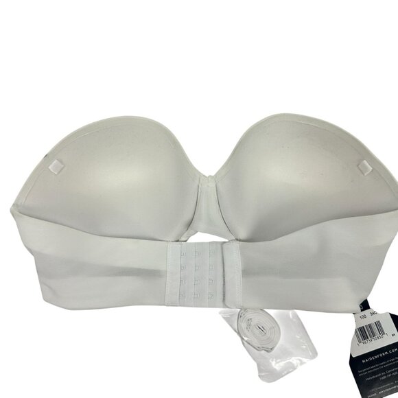 Maidenform Strapless Dreamwire Bra Easy Lift Natural White Convertible Size 42C - Picture 8 of 10